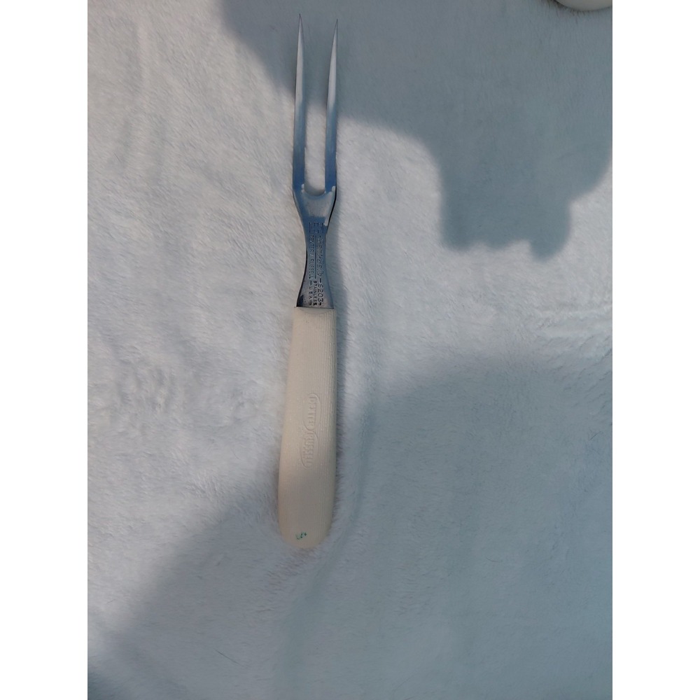 Dexter Russell Sani Safe Stainless Steel 13 In. 2-Tine Fork White